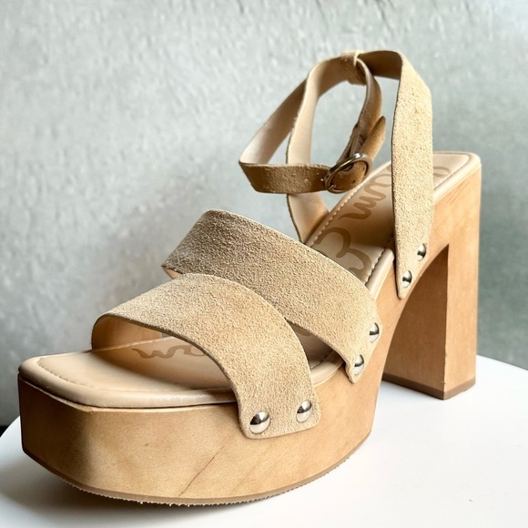 🌸 SAM EDELMAN 🌸 Rosalind Strappy Platform Sandals Size:9 - Picture 7 of 13